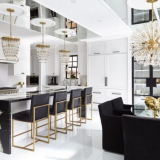 Luxusní zrcadlové stropy v interiéru (90+ fotografií): nejlepší náp...